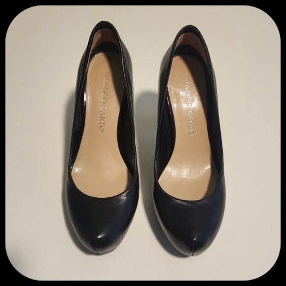 FRANCO SARTO || Black High Heel Pumps (SIZE 7M) - Picture 4 of 6